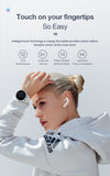 Touch Control Wireless Headphone Bluetooth Earphones Sport Earbuds For Huawei Iphone OPPO Xiaomi TWS Music Headset - Virtual Blue Store