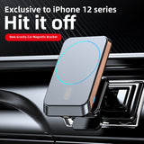 Sales 2021 New wireless charger magnetic safe for iphone 12 fast car charging 360 universal ball - Virtual Blue Store