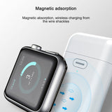 Qi Wireless Magnetic Wireless Fast Charger Power Bank For Apple IWatch Series 1 2 3 4 USB Dock Adapter With LED Design