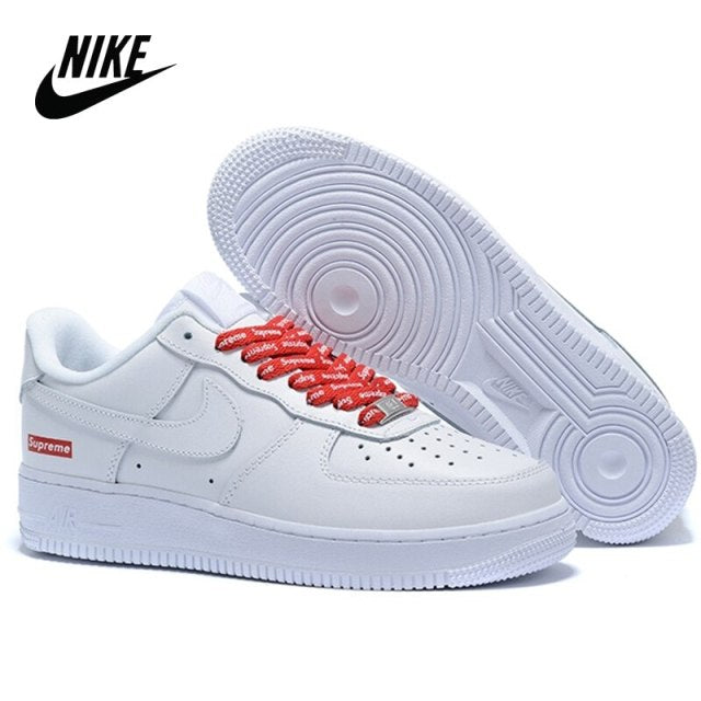 The latest Force 1 Low Sketch white/black style low-top men's and women's skateboarding casual sneakers 36-45 - Virtual Blue Store