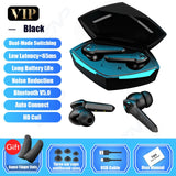 Bluetooth V5.0 Earphones Low Latency Gaming Headsets TWS 9D Stereo Wireless Headphones Noise Cancelling Gaming Earbuds With Mic - Virtual Blue Store