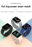 Women Smart Watch Full Touch HD Screen Smart Watch Sport Tracker Calling SmartWatch Heart Rate BP ECG With Music Playback Watch