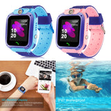 Q12 Children's Smart Watch SOS Phone Watch Smartwatch For Kids With Sim Card Photo Waterproof IP67 Kids Gift For IOS Android Z5S
