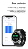 NEW SANLEPUS Wireless Charging Smart Watch 454*454 HD Screen Waterproof Smartwatch Men's Fitness Bracelet For Android Apple