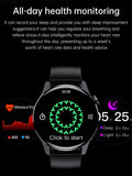 New For HUAWEI Smart Watch Men Waterproof Heart rate Sport Fitness Tracker Bluetooth Call Smartwatch Man For Android IOS