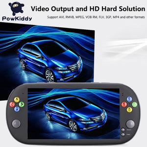 Powkiddy X16 7 Inch Game Console Handheld Portable 8/16GBRetro Classic Video Game Player for Neogeo Arcade Handheld Game Players