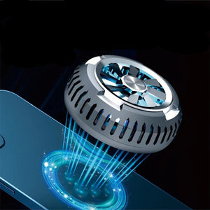 X6 USB Portable Universal Magnetic Semiconductor Mobile Phone Cooler Game Cooling Fan Radiator for iPhone Android Phone / Tablet