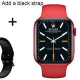 CHYCET Smart Watch 7 Series 44mm IWO Smartwatch Men Sport 1.75 Inch Split Screen Sleep Monitor Women Watches for Ios Android