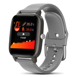 Xiaomi Smart Watch Men Body Temperature Measure Heart Rate Blood Pressure Oxygen Bracelet Call Reminder Smart Watch Black