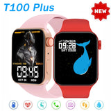 Smart Watch Men IWO T100 Plus Series 7 Bluetooth Call Message Reminder Smartwatch relogio masculino PK 13 W37 PRO W56