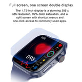 iwo Smart Watch N76 Wireless Charger 1.75 inch Screen Men Women Smartwatch Call Series 7 PK W66 HW22 for Apple Xiaomi Phone