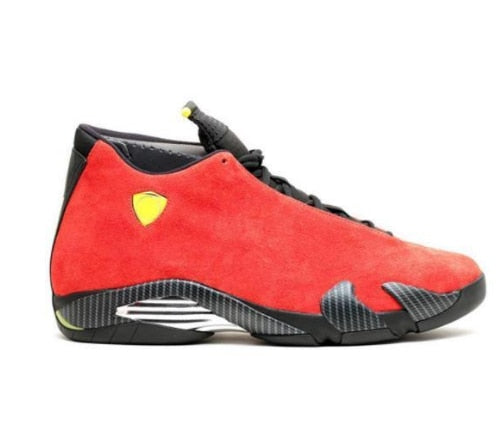 New 14 Gym Red Hyper Royal Black Toe Red Suede Doernbecher Men Basketball Shoes 14s Last Shot Thunder DMP Sneakers