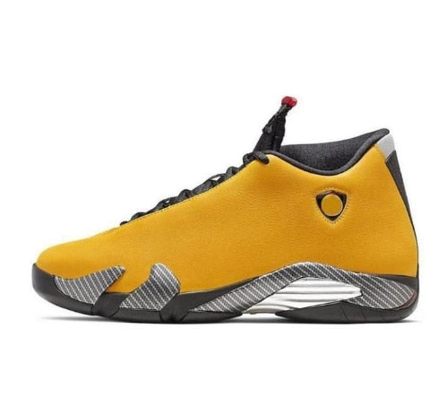 New 14 Gym Red Hyper Royal Black Toe Red Suede Doernbecher Men Basketball Shoes 14s Last Shot Thunder DMP Sneakers