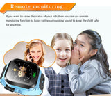 Kids Smart Watch Waterproof SOS Antil-Lost Phone Watch SIM Card Location Tracker Child Smartwatch Kids Gift For IOS Android