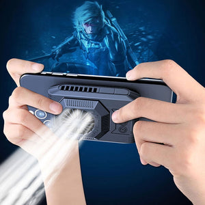 Portable Plastic Mobile Phone Cooler Gaming Semiconductor Cooling Radiator for PUBG Cooler Fan for Smartphone iPad iPhone Tablet