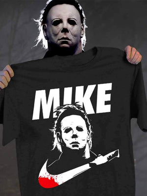 T Shirt for Men Fashion Halloweenkills Michael Myers Horror Movie Series Sweatshirt T-Shirt  Gift Halloween Party Top Tees