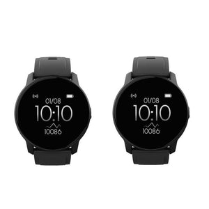 New Women Smart Watch Female Watch Single Touch Message Reminder Heart Rate Fitness Tracker Waterproof Lady Smart Watch Clock