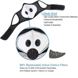 1pcs Bike Face Mask With 3pcs Filter Unisex Mondmasker Halloween Cosplay Masks Outdoors Reusable Mouth Cover Mascarillas Masque