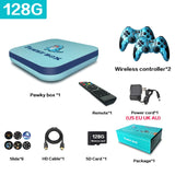 Pawky Box Console Game TV Box Retro Video Game Super Console for NDS/Naomi/mame//PS1 4K HD Output WiFi Just Plug and Play