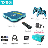 Pawky Box Console Game TV Box Retro Video Game Super Console for NDS/Naomi/mame//PS1 4K HD Output WiFi Just Plug and Play