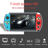 Powkiddy X19 7 inch HD Retro Handheld Game Console  Built in 2000 Game  Double Joystick Support MP4 For PS1 Kid's Gift