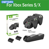 600mah Rechargeable Battery+ USB Charge Dock Station for Xbox Series X S Controller Wireless Gamepad Battery Charging Kit