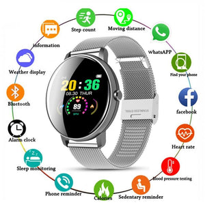 P8Y Smart Watch Men Blood Pressure Waterproof Smartwatch Women Heart Rate Monitor Fitness Tracker Watch Sport For Android IOS
