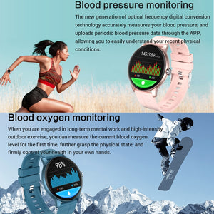 LIGE New Smart Watch Men Full Touch Screen Sport Fitness Watch IP67 Waterproof Bluetooth Call For Android ios smartwatch Men+box