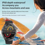 New Smart Watch Men Full Touch Screen Sport Fitness Watch IP67 Waterproof Bluetooth For Android ios smartwatch Men+box