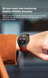 New Smart Watch Men Full Touch Screen Sport Fitness Watch IP67 Waterproof Bluetooth For Android ios smartwatch Men+box