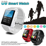 U8 Digital Watch Men Bluetooth Smartwatch Sport Tracker Digital Wristwatches Women Reloj Inteligente Clocks for Android Xiaomi