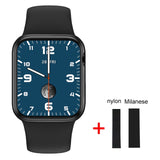 Original HW56plus Smart Watch IWO 1.77 inch Heart Rate Monitor Waterproof Bluetooth Call Black Smartwatch pk HW22 IWO13 W56 W46