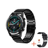 New Bluetooth Call Smart Watch Men Full Touch Sport Fitness Watches Waterproof Heart Rate Steel Band Smartwatch Android iOS