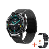 New Bluetooth Call Smart Watch Men Full Touch Sport Fitness Watches Waterproof Heart Rate Steel Band Smartwatch Android iOS