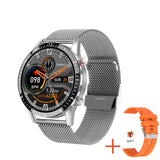 New Bluetooth Call Smart Watch Men Full Touch Sport Fitness Watches Waterproof Heart Rate Steel Band Smartwatch Android iOS