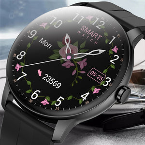 1.28-inch Full Color Touch Screen Sport Smartwatch Men Women Fitness Tracker Waterproof Smart Watch For Huawei Xiaomi Apple