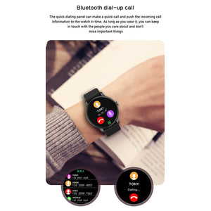 1.28-inch Full Color Touch Screen Sport Smartwatch Men Women Fitness Tracker Waterproof Smart Watch For Huawei Xiaomi Apple