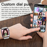 Smart Watch Women 1.54 Inch Dial Call Smart Band Fitness Tracker IWO Smartwatch Relogio Masculino For Apple Xiaomi Huawei Phone