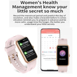 Sport Women Smart Watch For Huawei Smart Bracelet Exercise Men Blood Pressure Heart Rate IP68 Waterproof Ladies Smartwatch