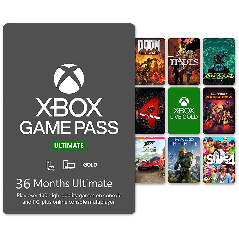 Xbox Game Pass Ultimate 4 months 3 Years XGPU Xbox one Gold