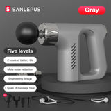 SANLEPUS Professional Massage Gun Deep Muscle Relaxation For Body Neck Shoulder Back Foot Fitness Pain Relief Electric Massager