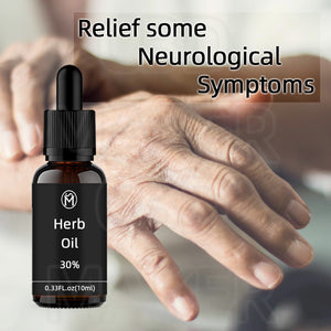 Natural 10ML Golden Herbheemp serum oil drop for body healthy effective on sleeping and peaceful in mind anti-inflammatory OSM