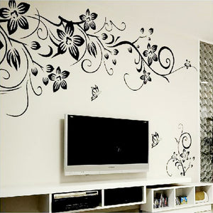 Decal Decoration Flower Wall Sticker - Virtual Blue Store