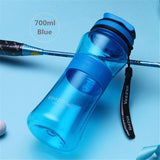 700ML BPA Plastic Sports Water Bottle - Virtual Blue Store