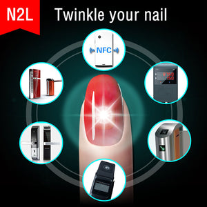 JAKCOM N2 NFC Smart Nail New Multifunction Product Of Intelligent Accessories No need battery Wearable copy IC parking card - Virtual Blue Store
