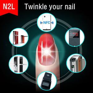 JAKCOM N2 NFC Smart Nail New Multifunction Product Of Intelligent Accessories No need battery Wearable copy IC parking card - Virtual Blue Store