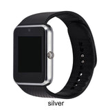 GT08 Bluetooth Smart Watch Wristband SIM TF Card Phone MP3 Smartwatch For Apple iOS Android SMS/call Reminder Fitness Camera - Virtual Blue Store