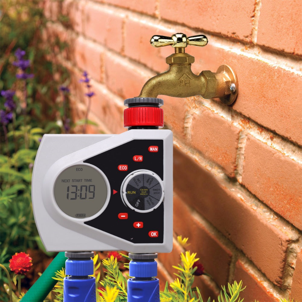 Two Outlets Automatic Watering Timer - Virtual Blue Store