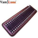 Far Infrared Natural Photon Jade Tourmaline Heating Pad Pro Hot Stone Therapy Mat with Smart Controller Adjustable Temperature