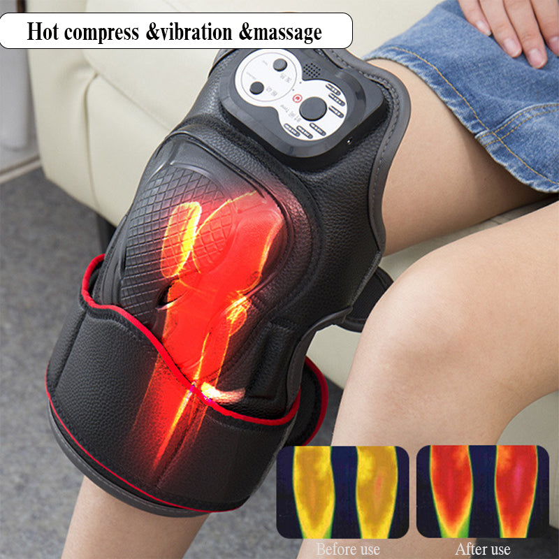 Knee Magnetic Vibration Heating Massager - Virtual Blue Store